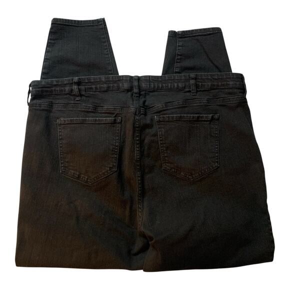 Torrid Premium Sky High Skinny Black Jeans TALL Size 24T - Picture 3 of 8